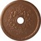 Ekena Millwork Grape Ceiling Medallion (Fits Canopies up to 3 5/8"), 22 5/8"OD x 3 5/8"ID x 5/8"P, Polished Copper CM22GRPOS - alternate 1